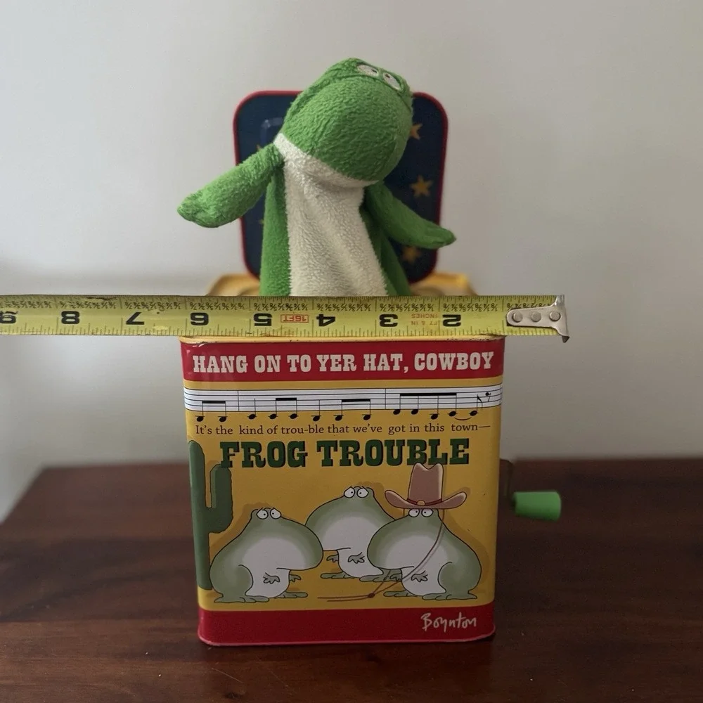 WORKING FROG-IN-THE-BOX ‎ - Jack-In-The-Box 2013 Boynton Frog Trouble